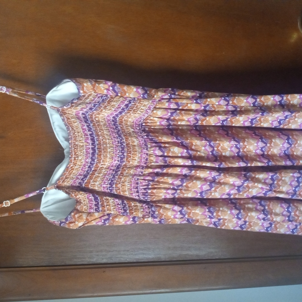 Colorful Patterned Sundress - Picture 2 of 6